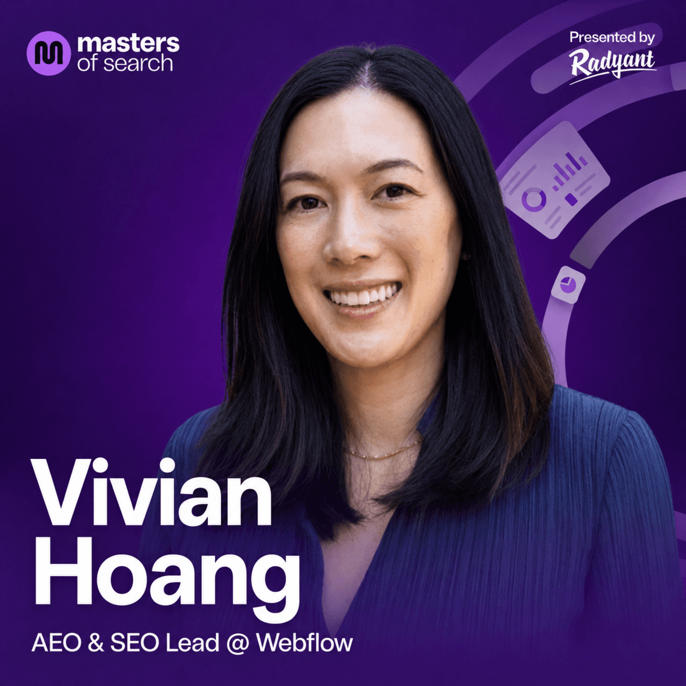 Masters of Search episode 39: How Webflow gets 10% of signups from AI Search | Vivian Hoang, AEO & SEO Lead @ Webflow cover art