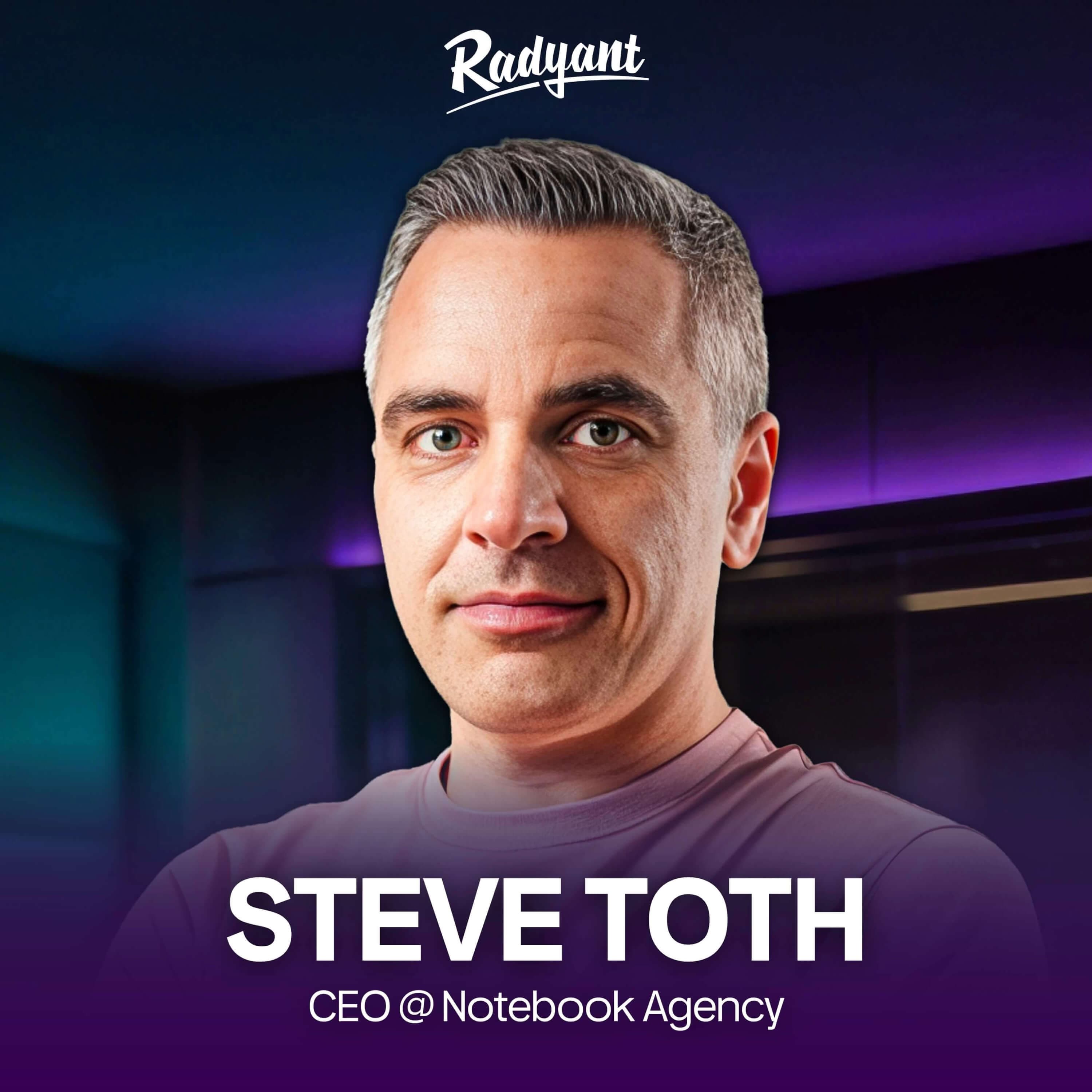 Masters of Search episode 33: AEO is eating SEO | Steve Toth, CEO @ Notebook Agency cover art