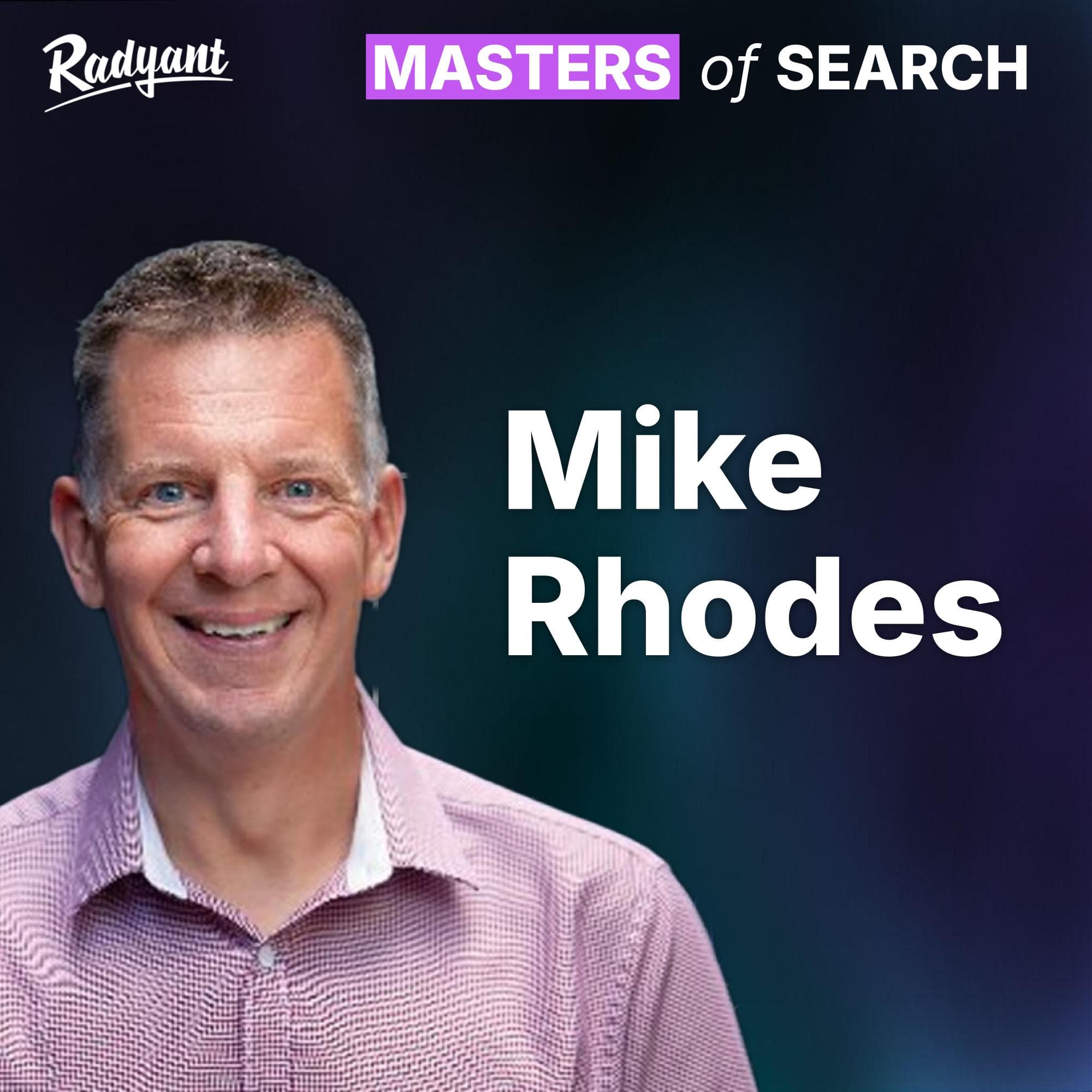 Masters of Search episode 6: ADS TO AI — 10X YOUR VALUE AS A MARKETER | Mike Rhodes | #6 cover art